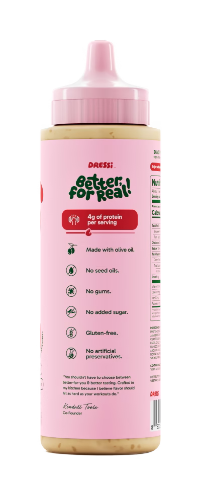 chipotle lime bottle, back label