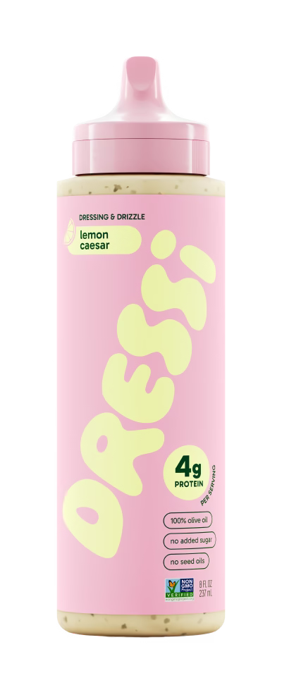 lemon caesar bottle, front